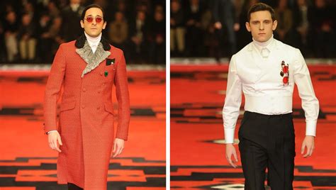 prada menswear 2020. walk of villains.|prada villains show.